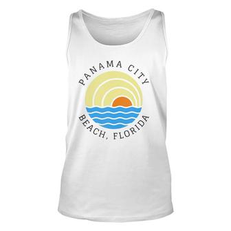 Panama City Beach Florida Waves Unisex Tank Top | Mazezy