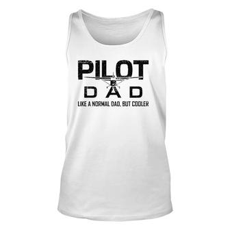 Pilot Dad Airplane Aviation Lover Husband Pilot Father Tank Top | Mazezy