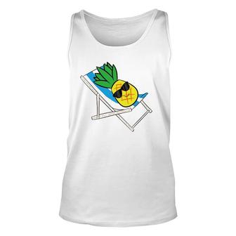 Pineapple Relaxing Pineapple Fruit Love Pineapples Unisex Tank Top | Mazezy