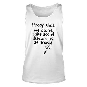 Purple Print House Womens Proof That We Didnt Take - Funny For Mum To Be - Mothers Day Unisex Tank Top - Thegiftio UK