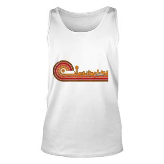 Retro Style Knoxville Tennessee Skyline Unisex Tank Top | Mazezy