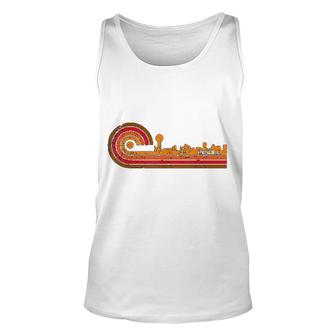 Retro Style Knoxville Tennessee Unisex Tank Top | Mazezy