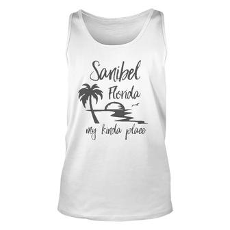 Sanibel Island Florida My Kinda Place Unisex Tank Top | Mazezy