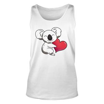 Womens Save The Koalas Wildlife Animal Koala Bear Kawaii Koala Tank Top | Mazezy