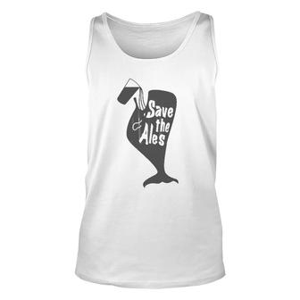 Save The Ales, Funny Unisex Tank Top | Mazezy DE