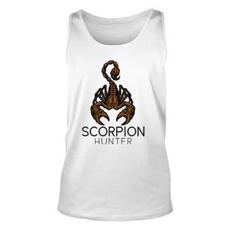 Scorpion Hunter Outdoor Hunting Mens Gift Unisex Tank Top | Mazezy