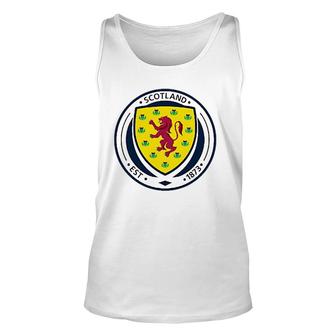 Scotland Soccer Jersey 2020 2021 Scottish Football Team Fan Unisex Tank Top | Mazezy