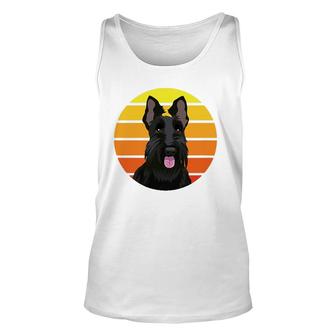 Scottish Terrier Dog Lover Gift Unisex Tank Top | Mazezy AU