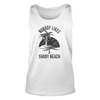 Shady Beach Unisex Tank Top | Mazezy