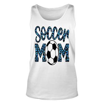 Soccer Mom Leopard Funny Moments With Mummy Unisex Tank Top - Thegiftio UK