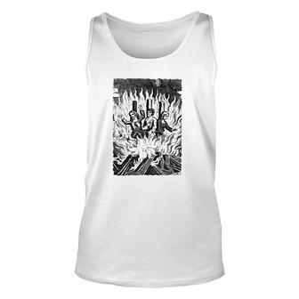 Stay Lit Witches Funny Pagan Occult Unisex Tank Top | Mazezy