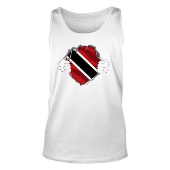 Super Trinidadians Tobagonians Heritage Trinidad Tobago Flag Tank Top | Mazezy