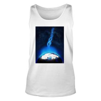 Time And Space Vintage Unisex Tank Top | Mazezy