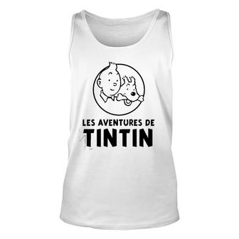 Tintin Classic Unisex Tank Top | Mazezy