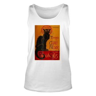 Tournee Du Chat Noir 1896 Classic French Painting Unisex Tank Top | Mazezy UK