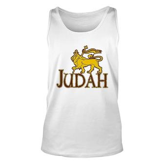 Tribe Of Judah Lion Unisex Tank Top | Mazezy