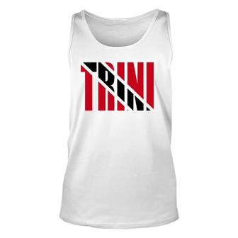 Trini Trinidad And Tobago Trinidadian Flag Unisex Tank Top | Mazezy