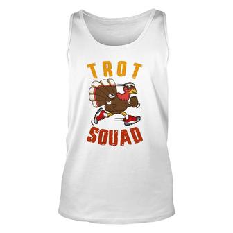 Trot Squad Thanksgiving Turkey Trot Costume Unisex Tank Top | Mazezy CA