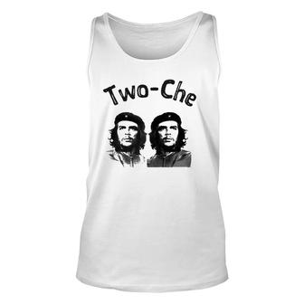 Two Che Funny Che Guevara Two Che Touche Unisex Tank Top | Mazezy