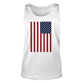 Usa American Patriotic Flag United States Red White And Blue Tank Top | Mazezy UK