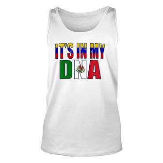 Venezuelan And Mexican Mix Dna Perfection Heritage Unisex Tank Top | Mazezy