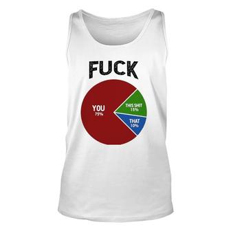 Vulgarfor Men Funny Inappropriate Cuss Words S Unisex Tank Top | Mazezy
