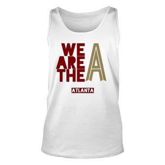 We Are The A Atlanta Soccer Jersey 404 United Unisex Tank Top | Mazezy