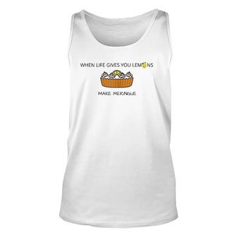 When Life Gives You Lemons Unisex Tank Top | Mazezy
