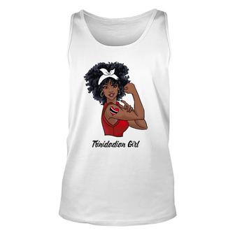 Womens Trinidad Girl Trinidadian Roots Trinidad And Tobago Unisex Tank Top | Mazezy