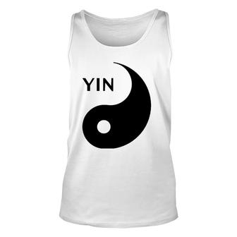 Yin Looking For Yang Matching Couple Valentine's Day Love Unisex Tank Top | Mazezy