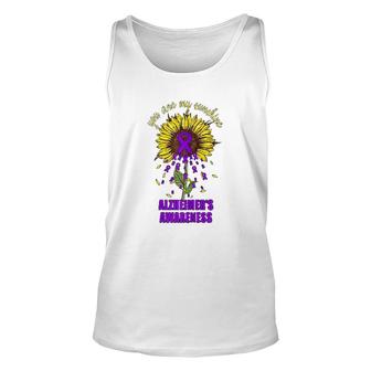 You Are My Sunshine Alzheimers Awareness Unisex Tank Top | Mazezy