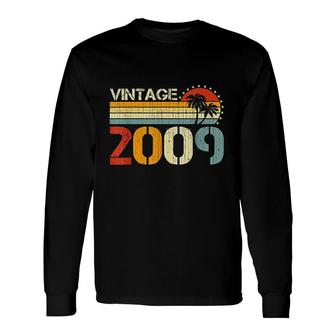 13th Birthday Vintage 13 Years Old Retro 13th Birthday Squad Long Sleeve T-Shirt - Seseable