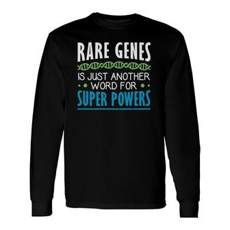 2022 Rare Disease Day Awareness Long Sleeve T-Shirt T-Shirt | Mazezy