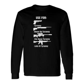 2nd Amendment Lover Enthusiast Patriotic Long Sleeve T-Shirt | Mazezy