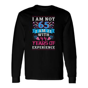 65Th Birthday Woman 65 Years Old Long Sleeve T-Shirt T-Shirt | Mazezy
