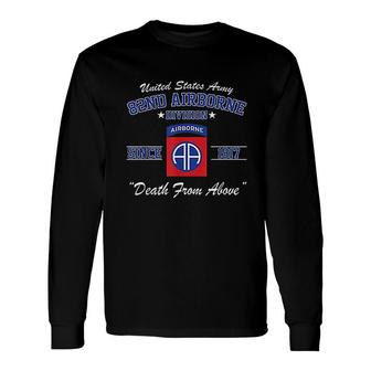 82nd Airborne Division Long Sleeve T-Shirt | Mazezy