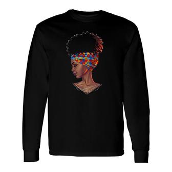 African American Pride Black History Long Sleeve T-Shirt T-Shirt | Mazezy