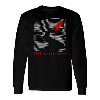 Amc To The Moon Long Sleeve T-Shirt T-Shirt | Mazezy