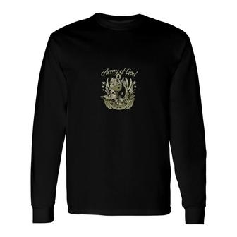 Army Of God Sweater Long Sleeve T-Shirt | Mazezy