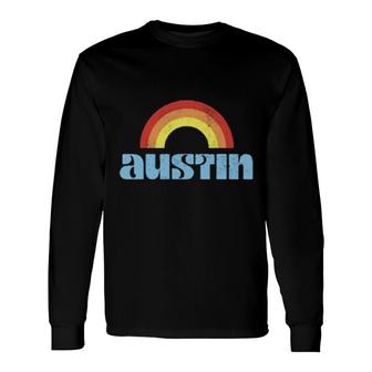 Austin Pride Long Sleeve T-Shirt T-Shirt | Mazezy