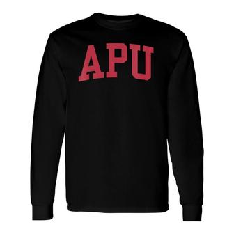 Azusa Pacific University Oc0311 V-Neck Long Sleeve T-Shirt | Mazezy