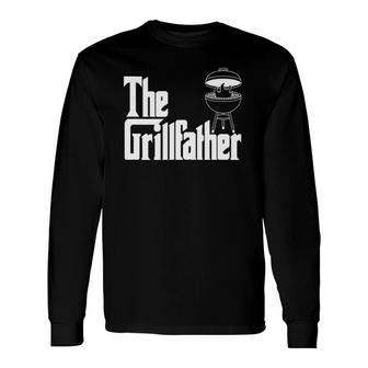 Bbq Meat Love Party Grilling Lunch The Grillfather Long Sleeve T-Shirt T-Shirt | Mazezy
