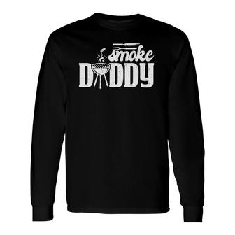 Bbq Smoker Smoke Daddy Long Sleeve T-Shirt T-Shirt | Mazezy