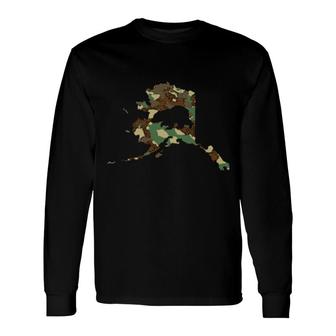 Bear Hunt Alaska Camouflage Bear Hunting Bear Hunter Long Sleeve T-Shirt T-Shirt | Mazezy