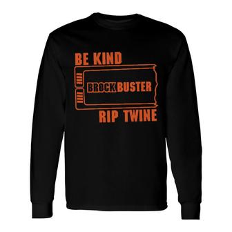 Bekind Brock Buster Rip Twine Long Sleeve T-Shirt | Mazezy