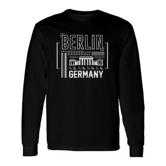 Berlin Germany Version German Patriot Long Sleeve T-Shirt T-Shirt | Mazezy