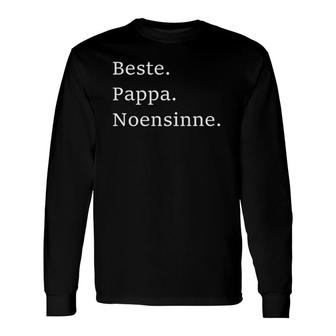 Best Dad Ever Norwegian Language Fathers Day Vacation Long Sleeve T-Shirt T-Shirt | Mazezy