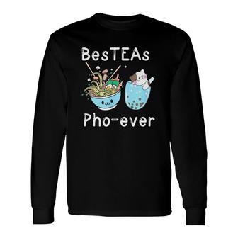 Besteas Phoever Best Friends Cat Lovers Long Sleeve T-Shirt T-Shirt | Mazezy