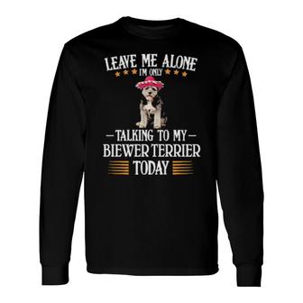 Biewer Terrier Long Sleeve T-Shirt | Mazezy
