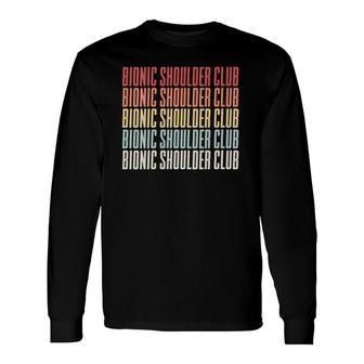 Bionic Shoulder Club Long Sleeve T-Shirt | Mazezy